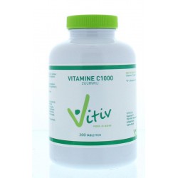 Vitiv Vitamine C1000 Zuurvrij